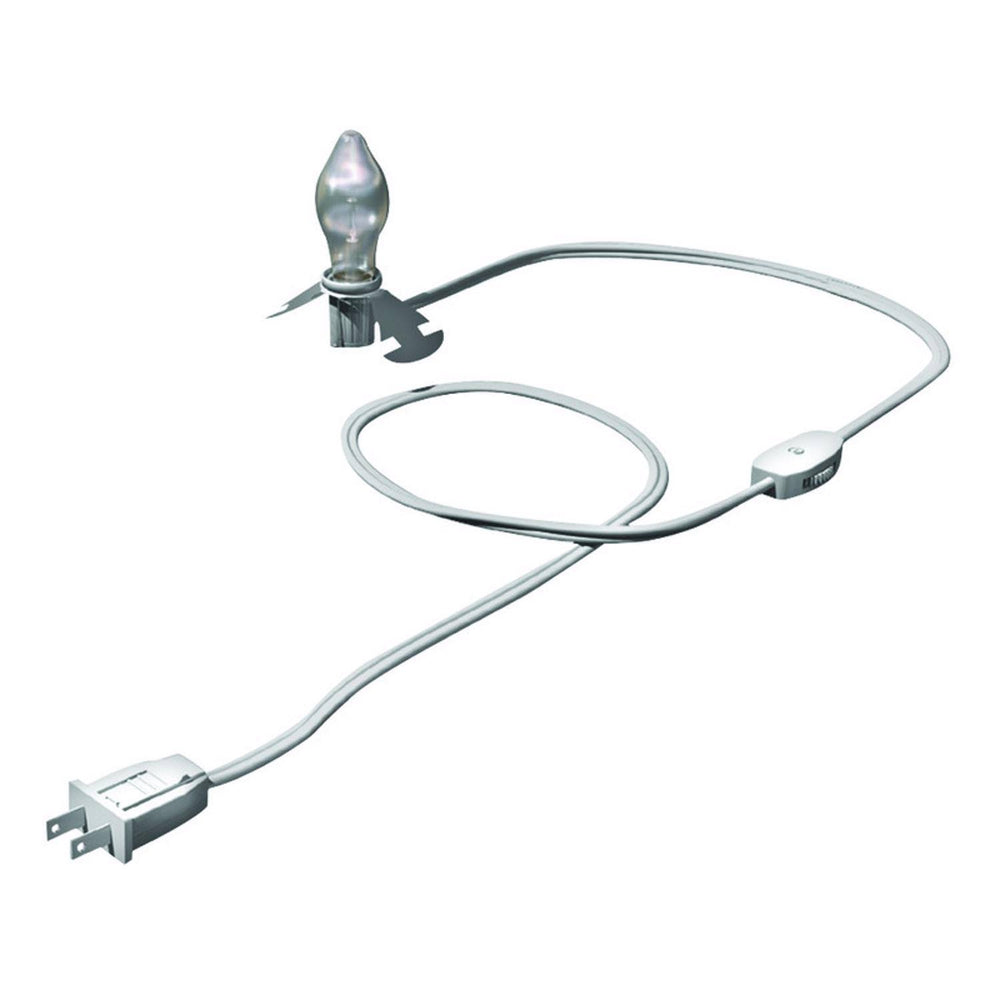 Westinghouse 28547 1-Bulb C7 Replacement Cord, 5', White