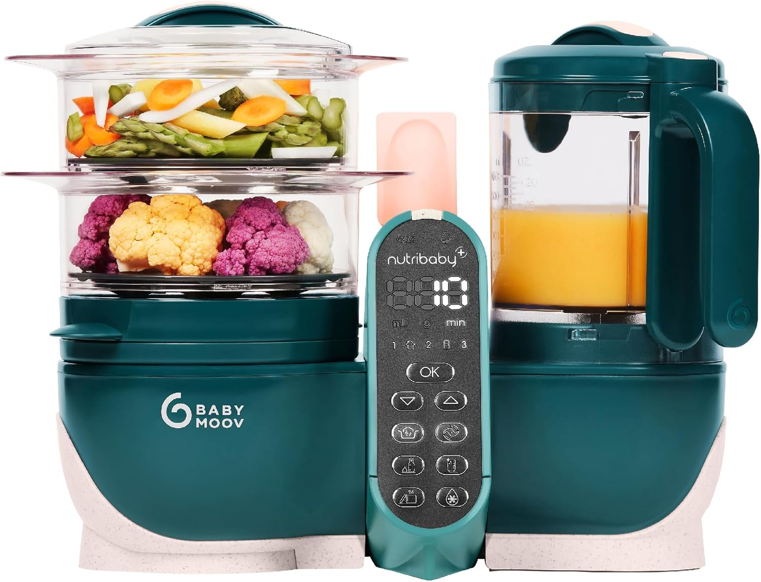 BabyMoov Nutribaby 1,5 L Noir, Vert